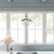 Clarra 3 Light 15.7 inch Polished Nickel Indoor Pendant Ceiling Light